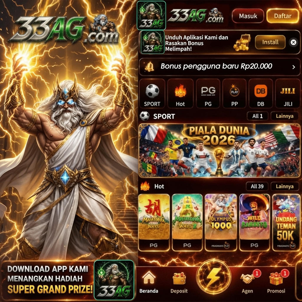 33AG - 33ag Dowdload & Install Aplikasi Slot Asli Minimal Bet 400 Perak