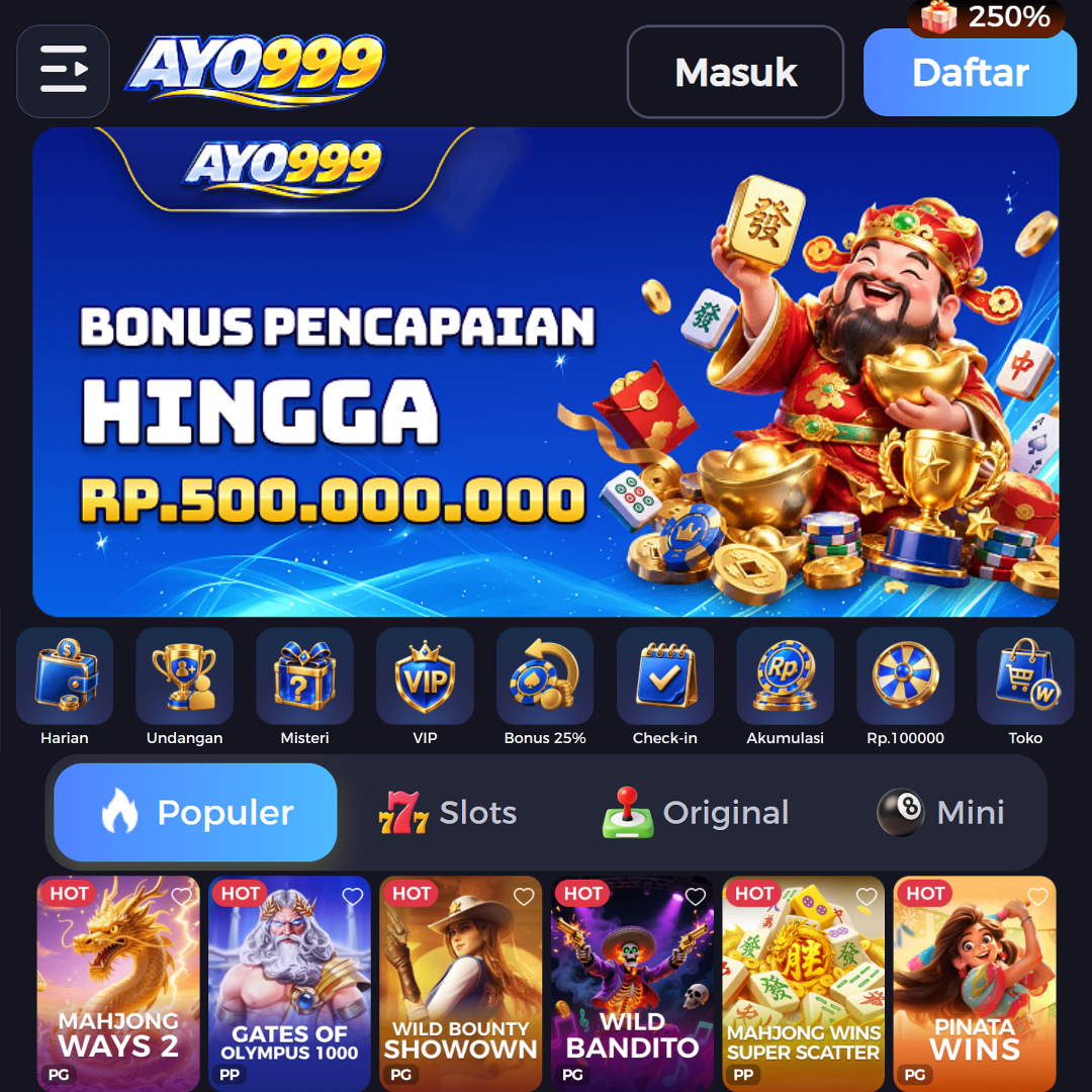 AYO999 - ayo999 Situs Slot Online Resmi dengan Akses Daftar dan Login