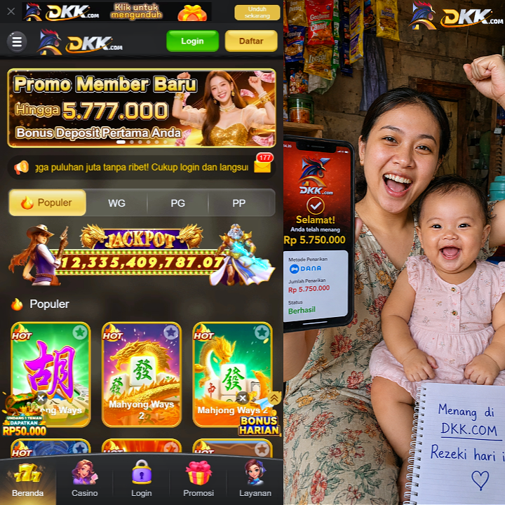 DKK - Situs Resmi Slot Online dari Berbagai Provider
