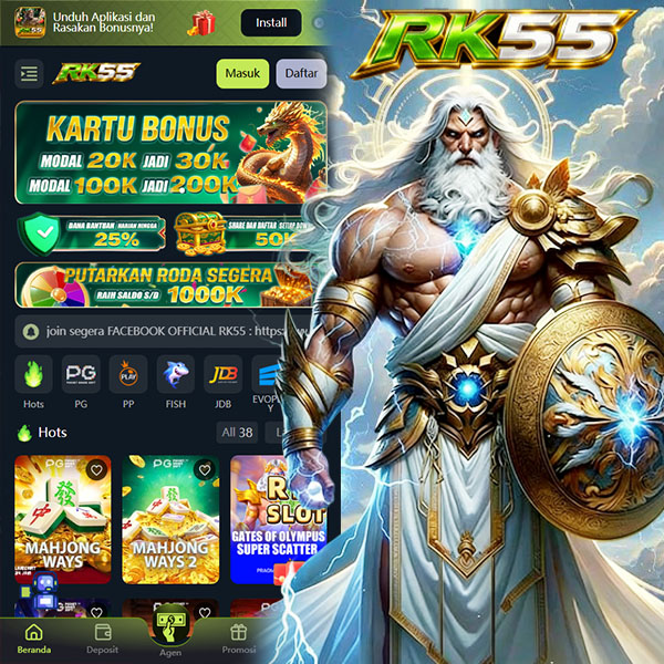 RK55 - Destinasi Slot Online Indonesia dengan Ragam Tema Menarik