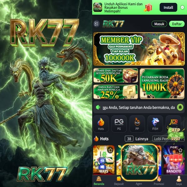 RK77 - rk77 Pilihan Game PG Soft untuk Penggemar Slot Online